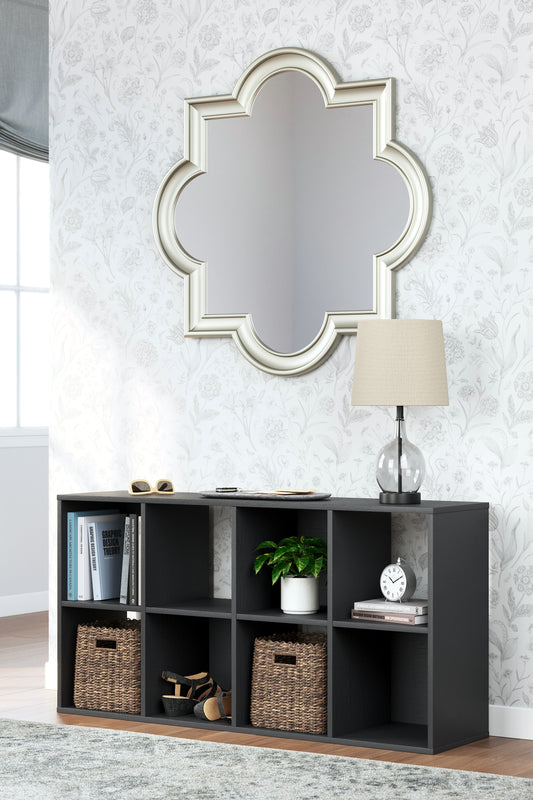 Bradenton Furniture Outlet - Ashley Furniture - Langdrew Eight Cube Organizer - Eight Cube Organizer / Black - EA4957-4X2