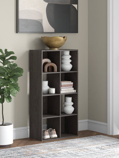 Bradenton Furniture Outlet - Ashley Furniture - Piperton Eight Cube Organizer - Eight Cube Organizer / Charcoal - EA5514-4X2