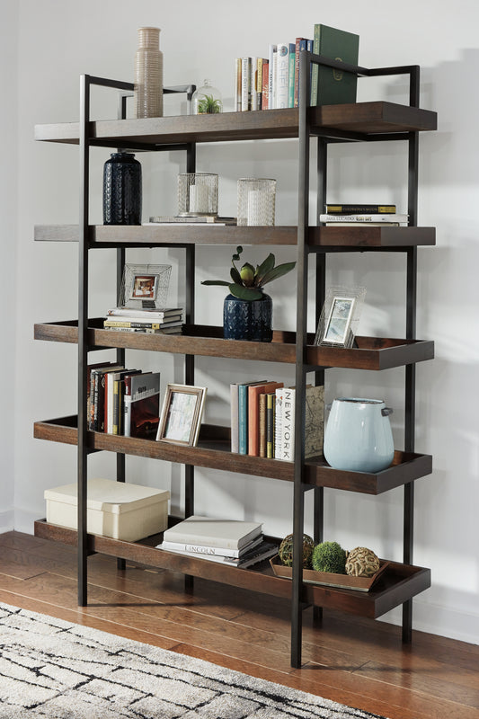 Bradenton Furniture Outlet - Ashley Furniture - Starmore Bookcase - Bookcase / Brown - H633-70