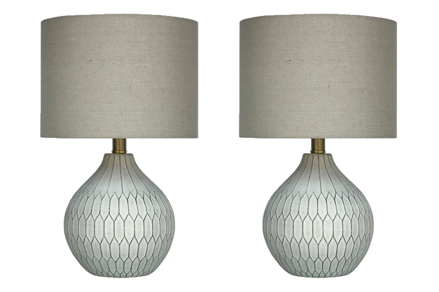 Bradenton Furniture Outlet - Ashley Furniture - Wardmont Lighting - Table Lamp (Set of 2) / White - L180094X2