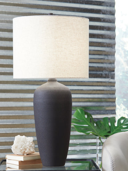 Bradenton Furniture Outlet - Ashley Furniture - Ryenburg Lighting - Metal Table Lamp (1/CN) / Black - L207584