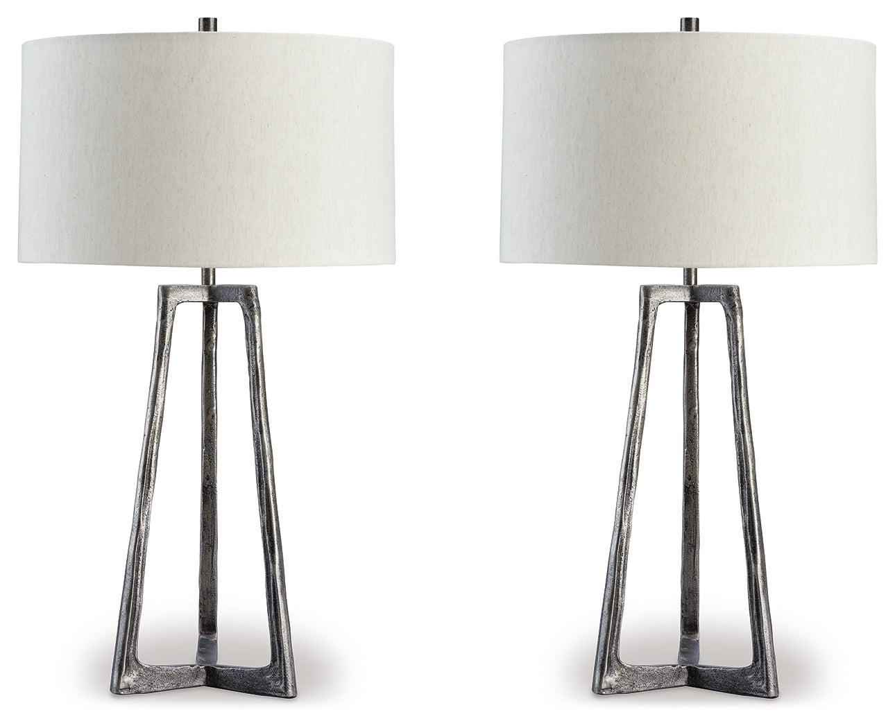 Bradenton Furniture Outlet - Ashley Furniture - Ryandale Lighting - Table Lamp (Set of 2) / Antique Pewter Finish - L208334X2