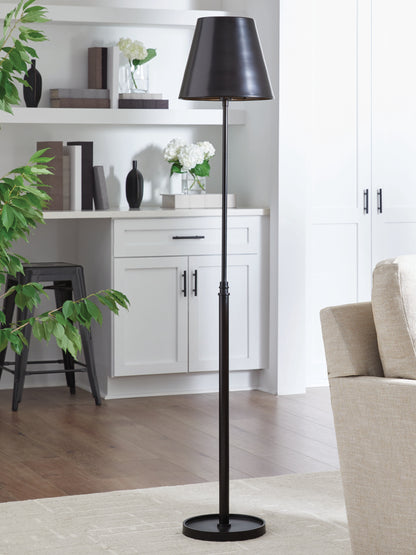 Bradenton Furniture Outlet - Ashley Furniture - Wimner Lighting - Metal Floor Lamp (1/CN) / Antique Bronze Finish - L208461