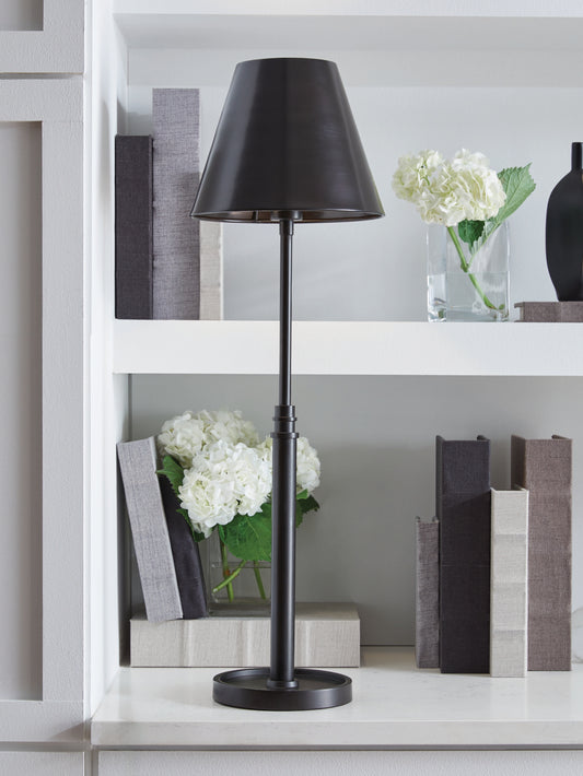Bradenton Furniture Outlet - Ashley Furniture - Wimner Lighting - Metal Table Lamp (1/CN) / Antique Bronze Finish - L208464
