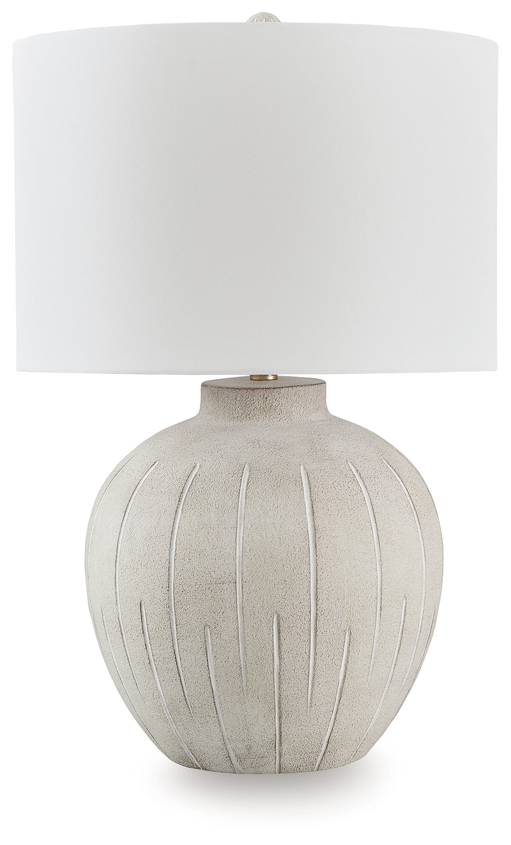 Bradenton Furniture Outlet - Ashley Furniture - Calbert Lighting - Poly Table Lamp (1/CN) / Warm Gray - L235824