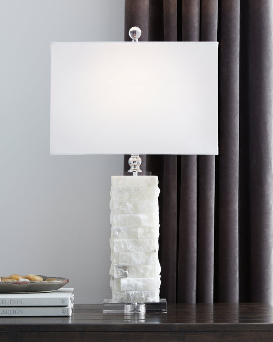 Bradenton Furniture Outlet - Ashley Furniture - Malise Lighting - Table Lamp (Set of 2) / White - L429014X2