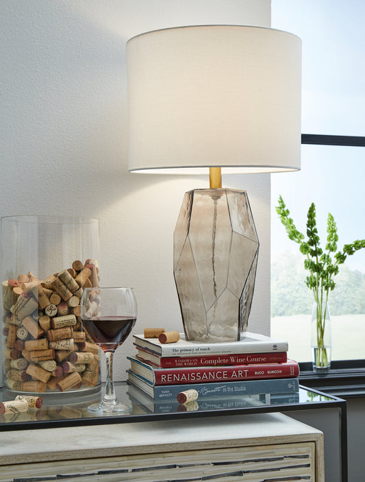 Bradenton Furniture Outlet - Ashley Furniture - Taylow Lighting - Table Lamp (Set of 2) / Gray - L430794X2