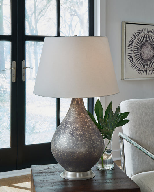 Bradenton Furniture Outlet - Ashley Furniture - Bluacy Lighting - Table Lamp (Set of 2) / Antique Gray - L430834X2