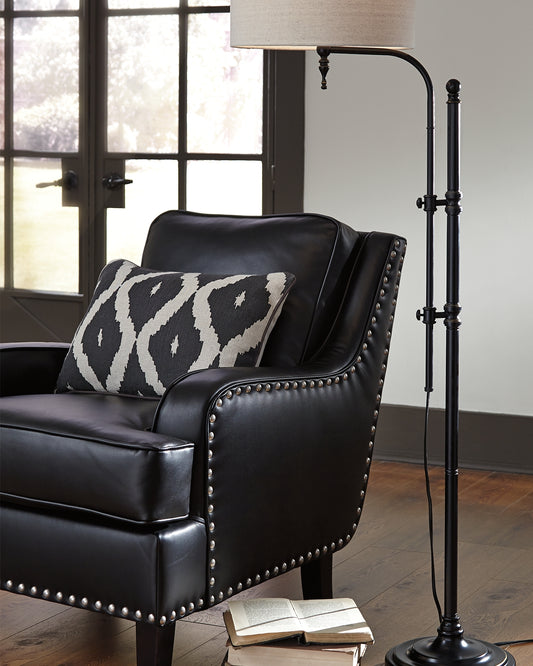 Bradenton Furniture Outlet - Ashley Furniture - Anemoon Lighting - Metal Floor Lamp (1/CN) / Black - L734251