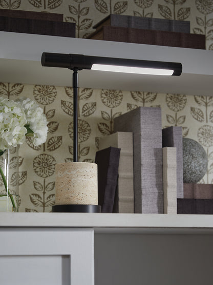Bradenton Furniture Outlet - Ashley Furniture - Vinmour Lighting - Metal Desk Lamp (1/CN) / Brown/Beige - L734402