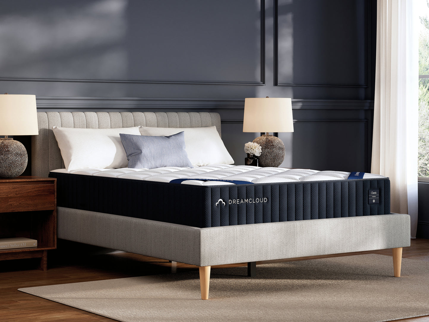 Bradenton Furniture Outlet - Ashley Furniture - DreamCloud Classic Hybrid Mattresses - Full / White - M13521