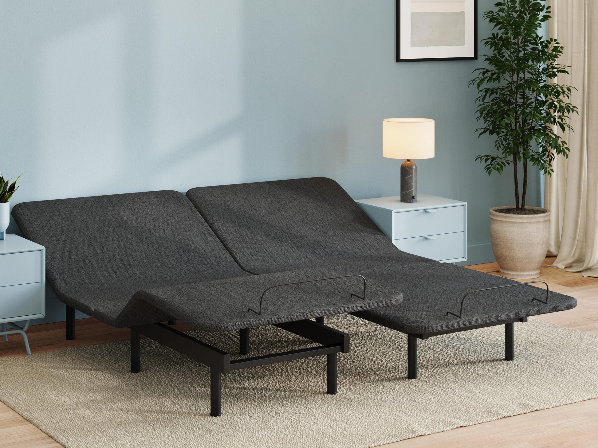 Bradenton Furniture Outlet - Ashley Furniture - Comfort Classic Adj Base Split California King Adjustable Base - Split Cal King Adjustable Base - M1X1192