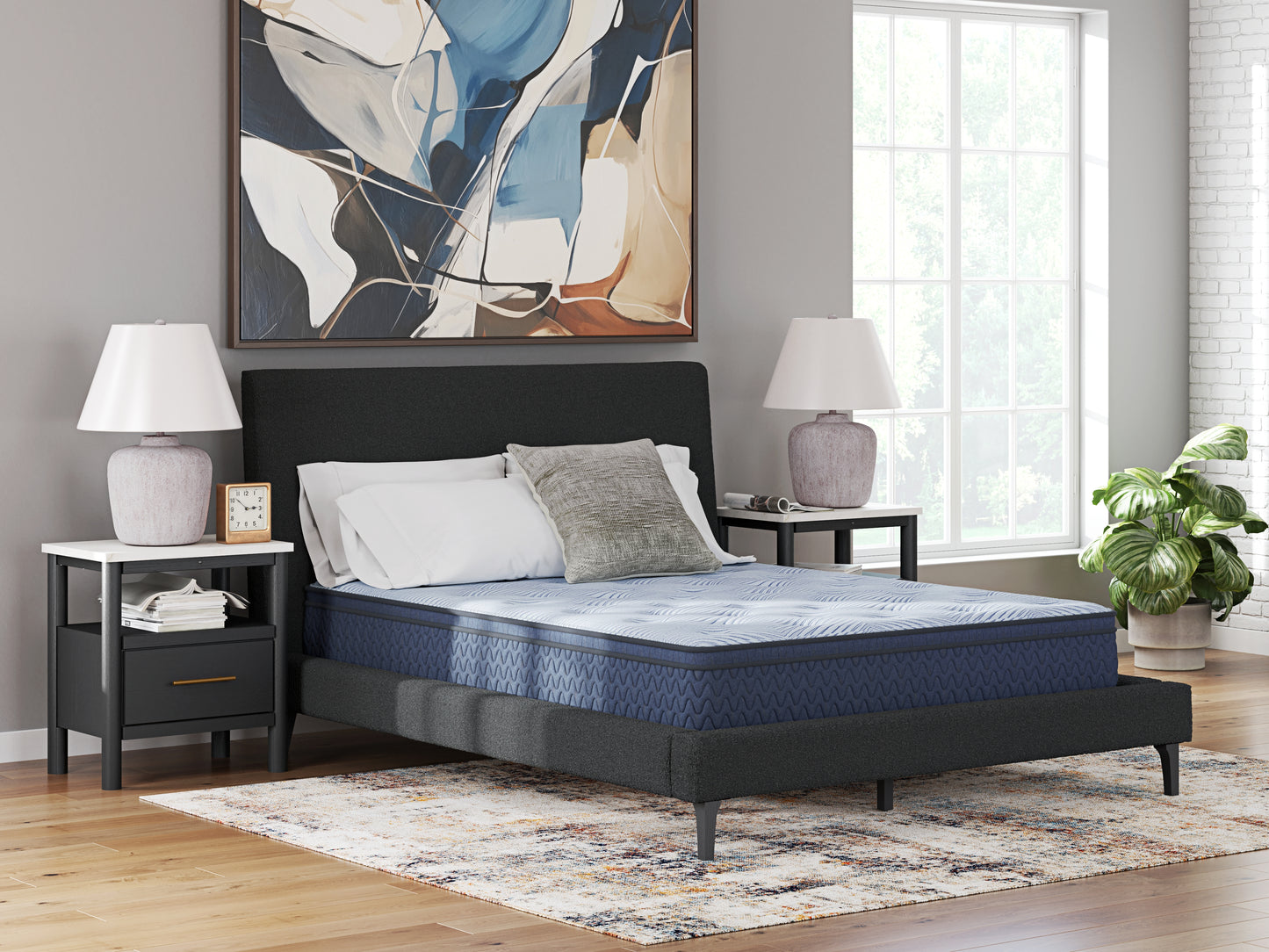 Bradenton Furniture Outlet - Ashley Furniture - Peak 2.0 12 Hybrid Mattresses - King / Light Blue - M20341