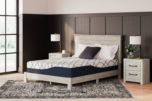 Bradenton Furniture Outlet - Ashley Furniture - 12 Inch Chime Elite 2.0 Mattresses - Queen / White/Blue - M42631