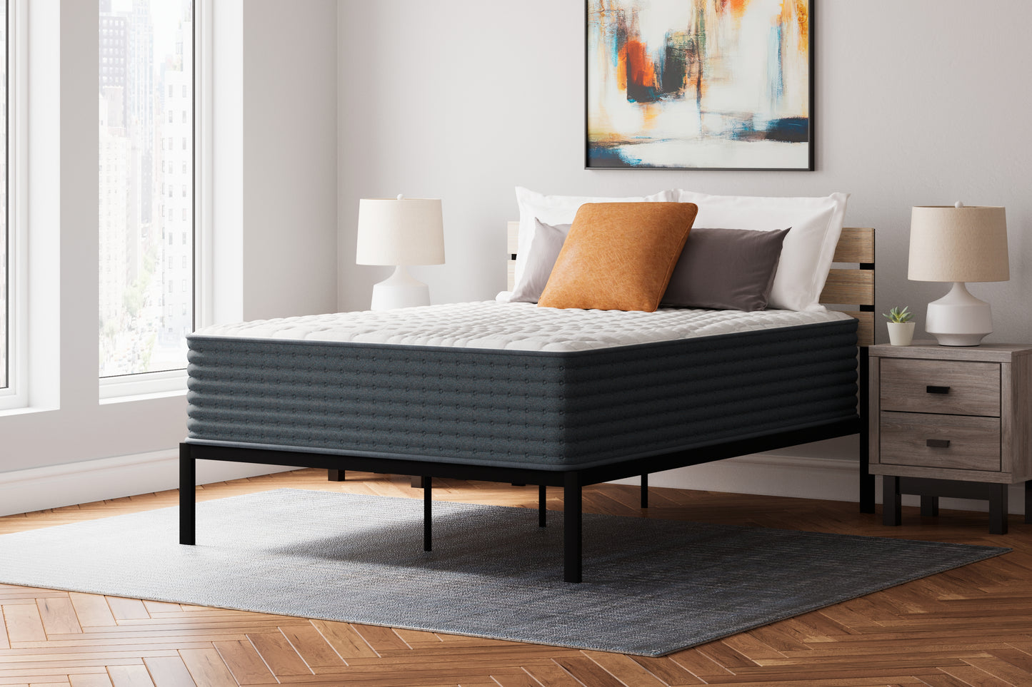 Bradenton Furniture Outlet - Ashley Furniture - Hybrid 1400 Mattresses - King / White - M43741