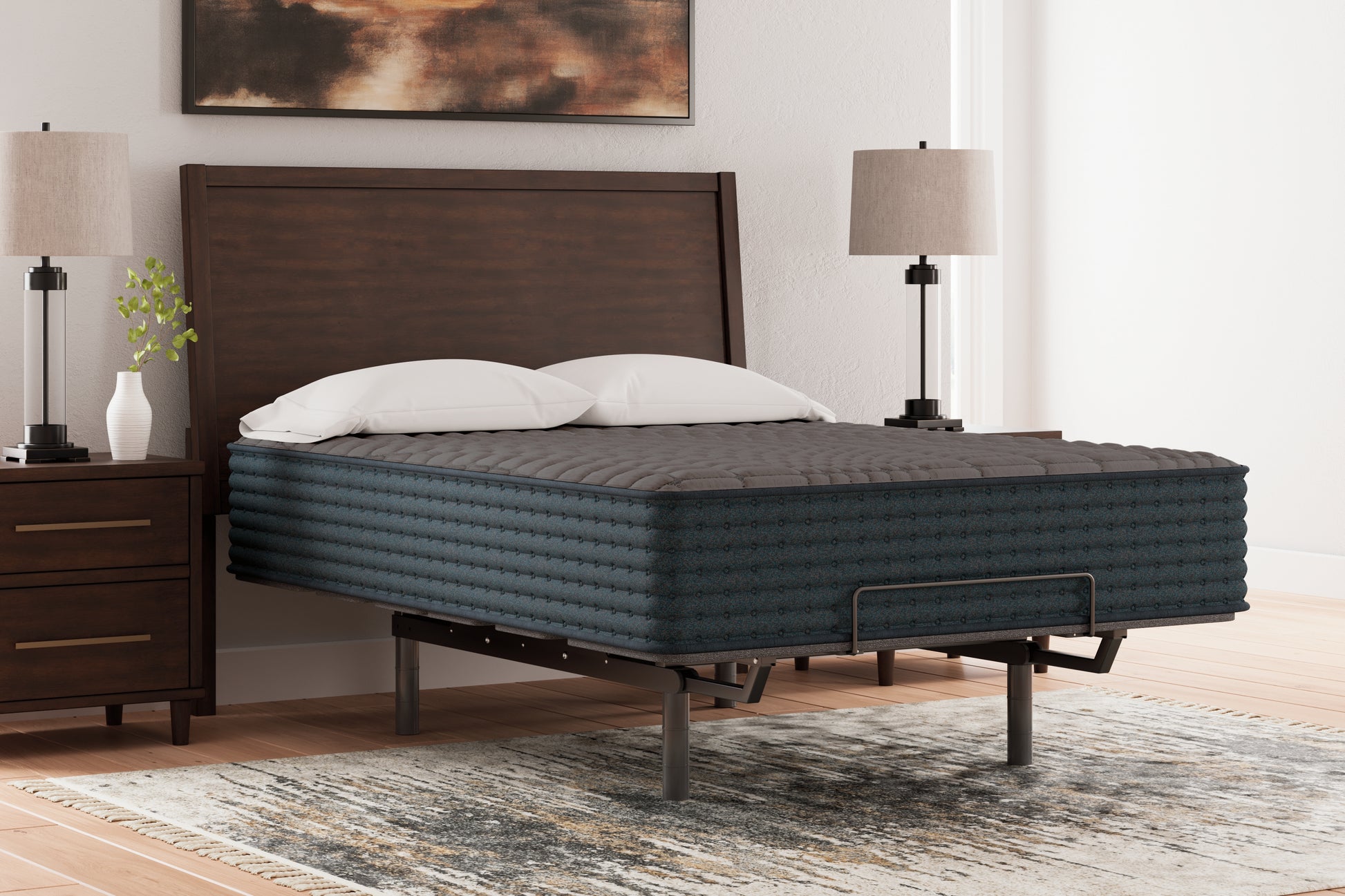 Bradenton Furniture Outlet - Ashley Furniture - Gray 1200 Hybrid Mattresses - King / Gray - M43841