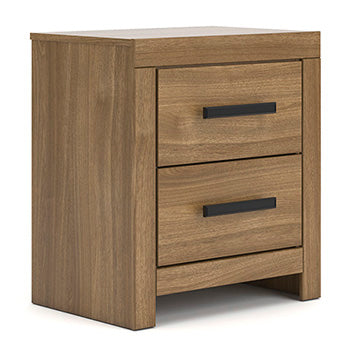 Bradenton Furniture Outlet - Ashley Furniture - Broachmyn Bedroom - Two Drawer Night Stand / Auburn - PCB1116-92