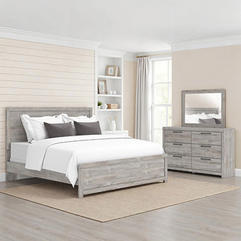 Bradenton Furniture Outlet - Ashley Furniture - Broachmyn Bedroom - Bedroom Mirror / Gray - PCB1120-36
