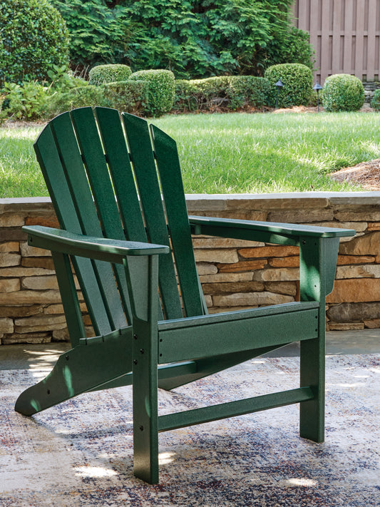 Bradenton Furniture Outlet - Ashley Furniture - Sundown Shores Outdoor - Adirondack Chair / Green - PCP007-898