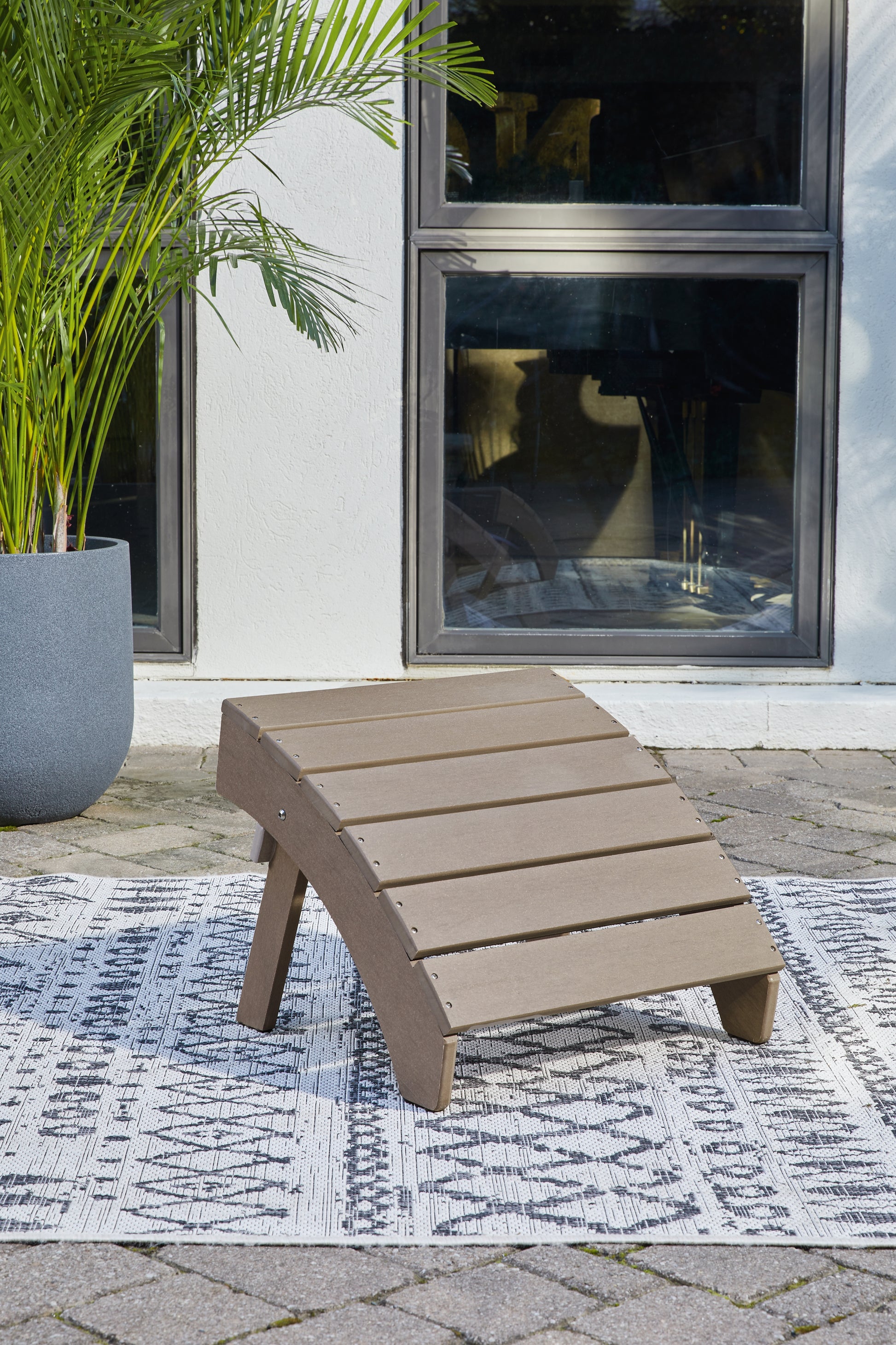Bradenton Furniture Outlet - Ashley Furniture - Sundown Treasure Outdoor - Ottoman / Driftwood - P014-813