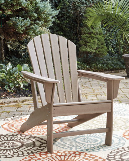 Bradenton Furniture Outlet - Ashley Furniture - Sundown Treasure Outdoor - Adirondack Chair / Driftwood - P014-898