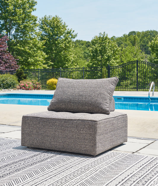 Bradenton Furniture Outlet - Ashley Furniture - Bree Zee Outdoor - 3-Piece Outdoor Modular Seating / Brown - P160P9