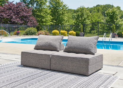 Bradenton Furniture Outlet - Ashley Furniture - Bree Zee Outdoor - 2-Piece Outdoor Sectional / Brown - P160P3