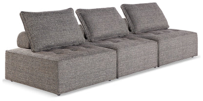 Bradenton Furniture Outlet - Ashley Furniture - Bree Zee Outdoor - 3-Piece Outdoor Modular Seating / Brown - P160P9