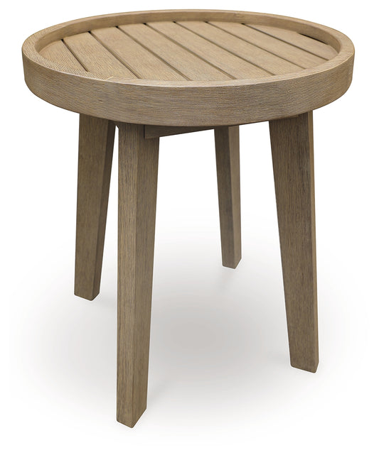 Bradenton Furniture Outlet - Ashley Furniture - Marina Sun Outdoor - Adirondack Chair / Beige - PCP204-898
