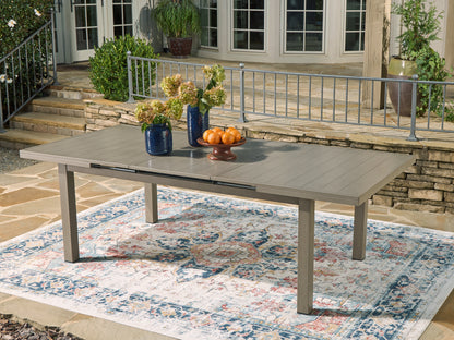 Bradenton Furniture Outlet - Ashley Furniture - Beach Front Outdoor - RECT Dining Room EXT Table / Beige - P323-635