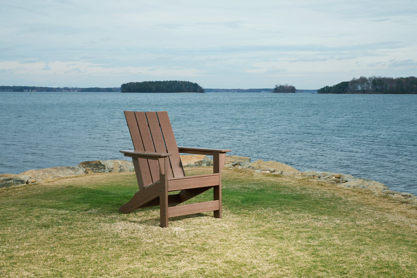 Bradenton Furniture Outlet - Ashley Furniture - Emmeline Outdoor - Adirondack Chair / Brown - P420-898