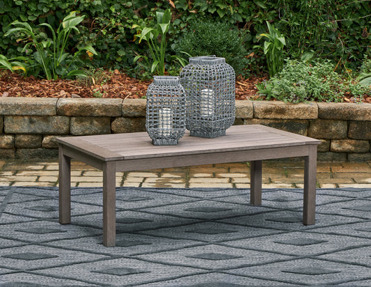 Bradenton Furniture Outlet - Ashley Furniture - Hillside Barn Outdoor - Rectangular Cocktail Table / Brown - P564-701