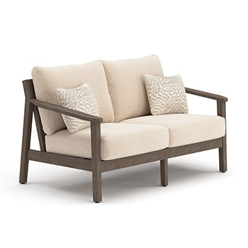 Bradenton Furniture Outlet - Ashley Furniture - Adams Lane Outdoor - Loveseat w/Cushion - PCP602-835