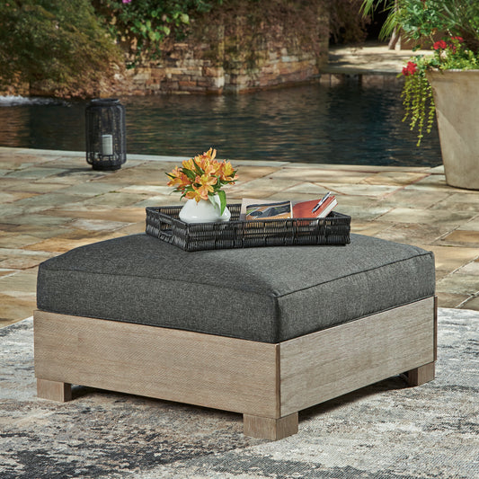 Bradenton Furniture Outlet - Ashley Furniture - Citrine Park Outdoor - Corner with Cushion (1/CN) / Brown/Charcoal - P660-877