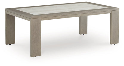 Bradenton Furniture Outlet - Ashley Furniture - Kimpton Isle Outdoor - Rectangular Cocktail Table / Brown - P704-701
