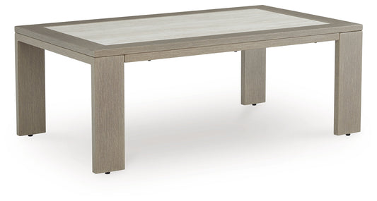 Bradenton Furniture Outlet - Ashley Furniture - Kimpton Isle Outdoor - Rectangular Cocktail Table / Brown - P704-701