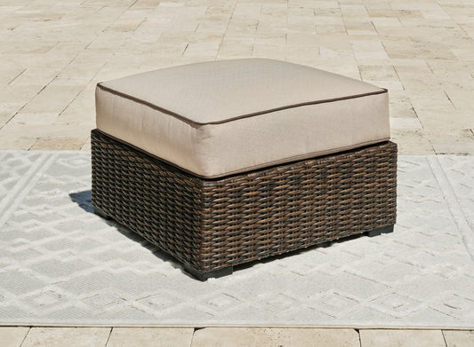 Bradenton Furniture Outlet - Ashley Furniture - Coastline Bay Outdoor - Swivel Lounge w/ Cushion / Brown - P784-821