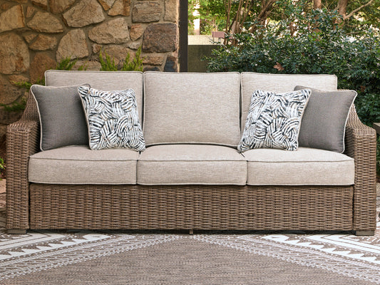 Bradenton Furniture Outlet - Ashley Furniture - Laguna Heights Outdoor - Sofa with Cushion - PCP790-838