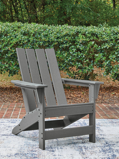 Bradenton Furniture Outlet - Ashley Furniture - Cove Beach Outdoor - Adirondack Chair / Gray - PCP803-898
