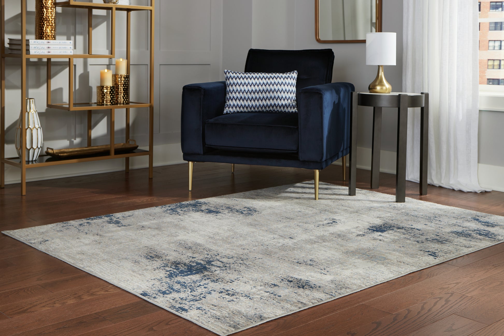 Bradenton Furniture Outlet - Ashley Furniture - Wrenstow Rug - 7'10" x 10'3" Rug / Multi - R403751