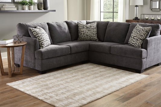 Bradenton Furniture Outlet - Ashley Furniture - Abanlane Rug - 5' x 7' Rug / Brown/Cream - R404812