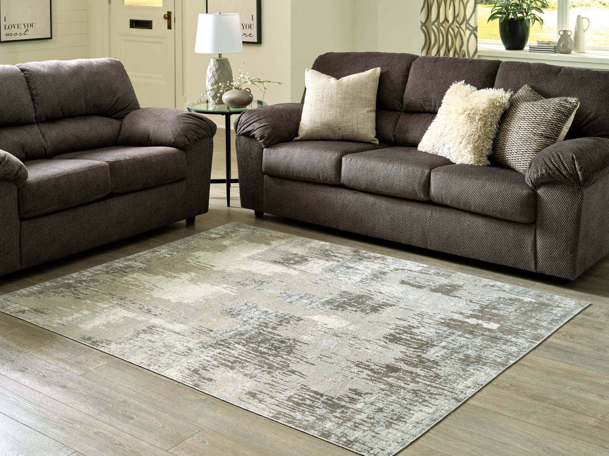 Bradenton Furniture Outlet - Ashley Furniture - Arriston Rug - 7'10" x 10' Washable Rug / Multi - R405561