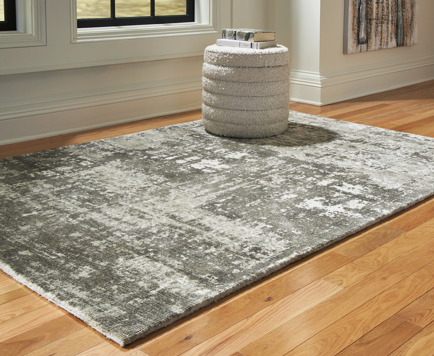 Bradenton Furniture Outlet - Ashley Furniture - Valmontic Rug - 5' x 7' Rug / Gray - R406922