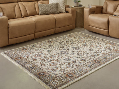 Bradenton Furniture Outlet - Ashley Furniture - Beritham Rug - Medium Rug / Blue/Brown/Beige - R407262
