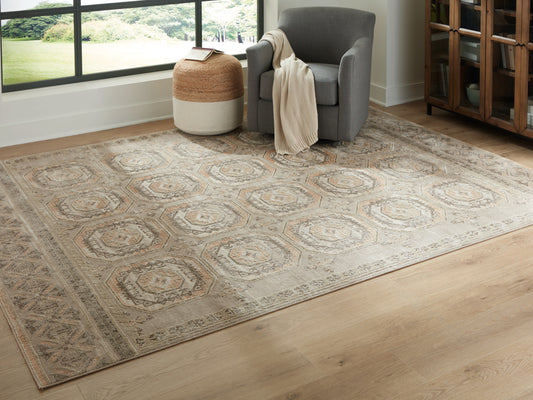 Bradenton Furniture Outlet - Ashley Furniture - Bachby Rug - 7'10" x 10' Area Rug / Multi - R407681