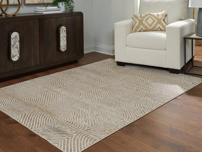 Bradenton Furniture Outlet - Ashley Furniture - Bachus Rug - 5'3" x 7' Area Rug / Multi - R407752