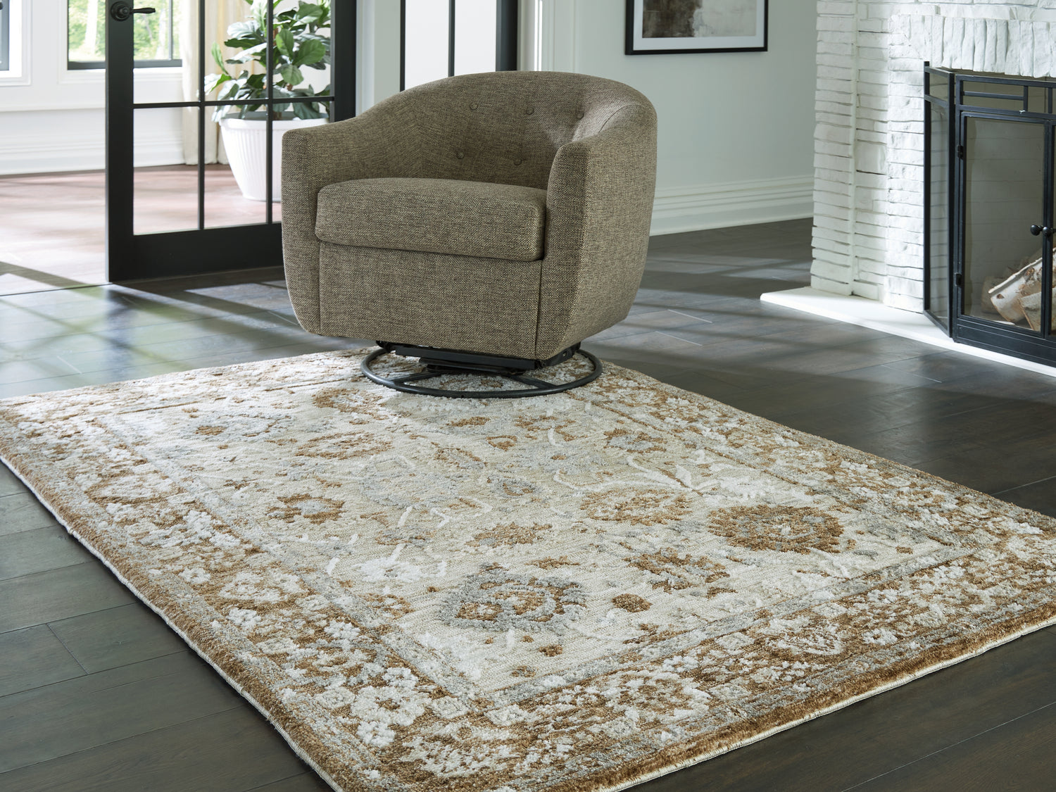 Bradenton Furniture Outlet - Ashley Furniture - Ainswick Rug - Memory Foam Medium Rug - R407882