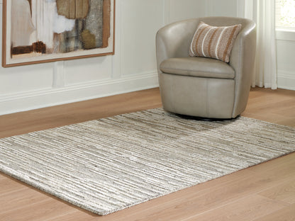 Bradenton Furniture Outlet - Ashley Furniture - Eljory Rug - Medium Rug / Gray - R408202