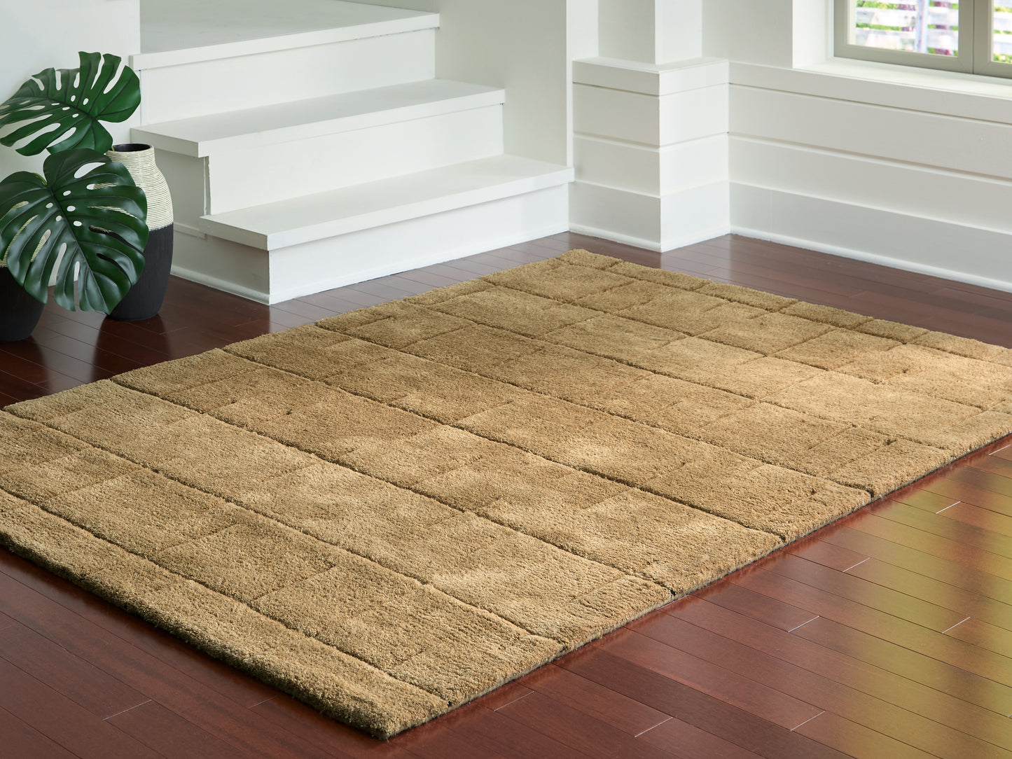 Bradenton Furniture Outlet - Ashley Furniture - Luzmont Rug - Medium Rug / Golden Brown - R408372