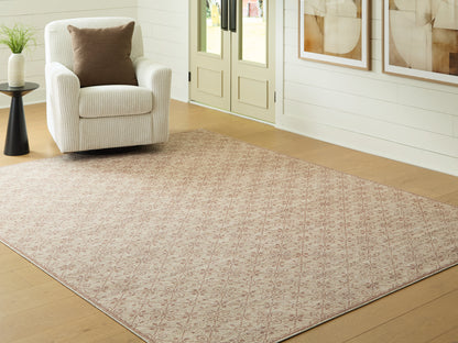 Bradenton Furniture Outlet - Ashley Furniture - Lyamford Rug - Large Rug / Beige/Gray/Brown - R408501